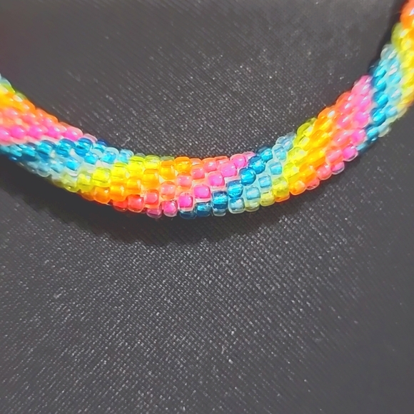 Colorful Beaded Bracelet By Sashka Co. - Picture 2 of 2